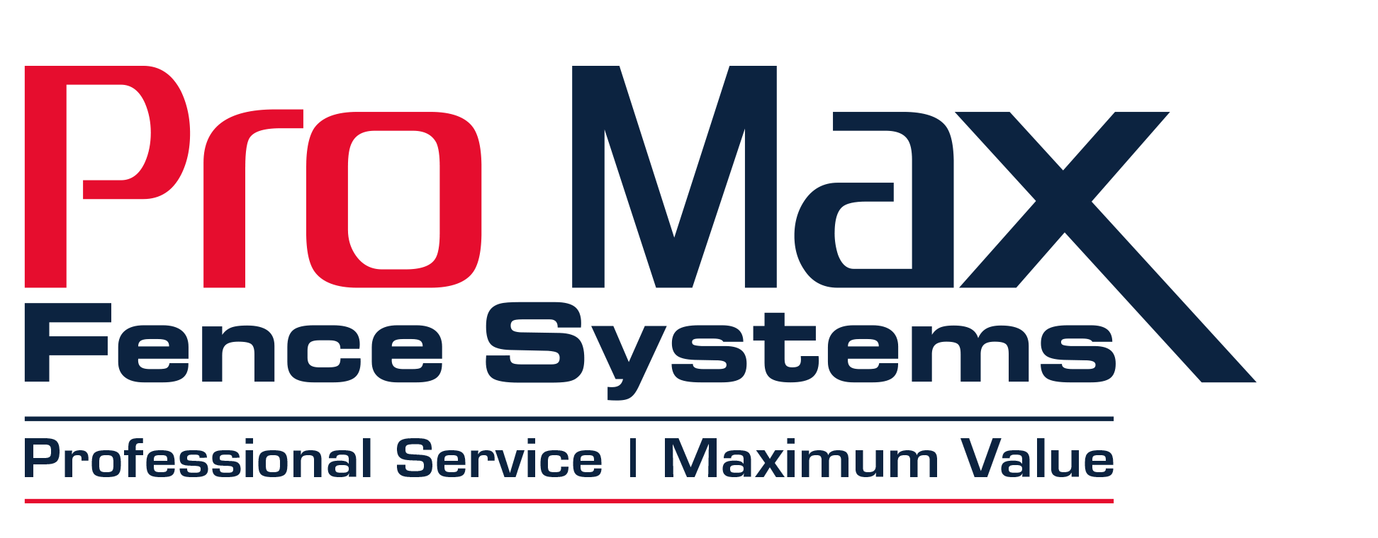 Pro Max Fence logo